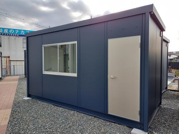 熊本県宇土店/展示場の新棟ユニットハウス・プレハブ・コンテナハウス47MSL(3.02坪)の本体の外観