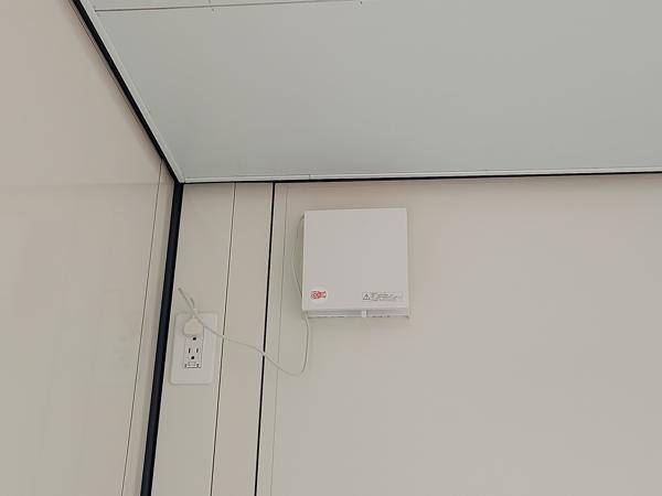 熊本県宇土店/展示場の新棟ユニットハウス・プレハブ・コンテナハウス47MSL(3.02坪)の各設備の換気扇