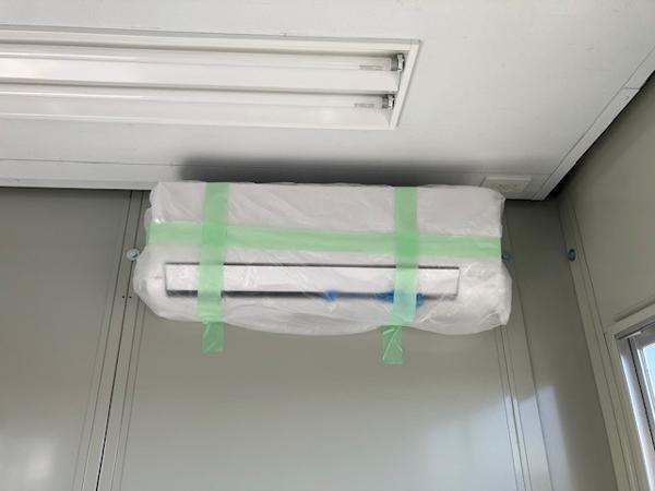 千葉県市原店/展示場の中古ユニットハウス・プレハブ・コンテナハウスCT-32J(2.16坪)の各設備のエアコン