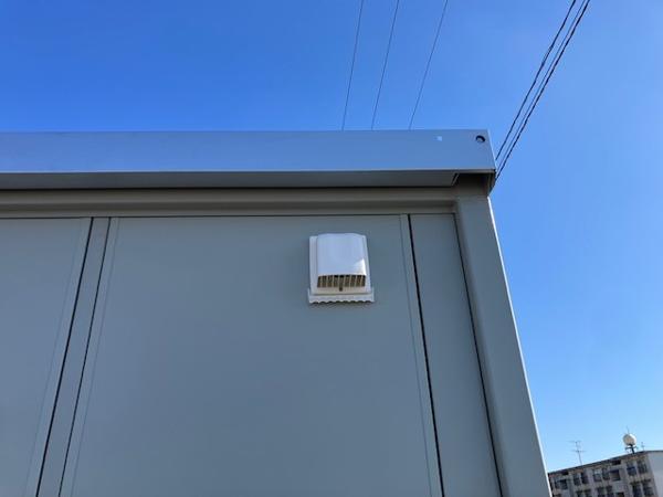 千葉県市原店/展示場の中古ユニットハウス・プレハブ・コンテナハウスCT-32J(2.16坪)の各設備の換気扇