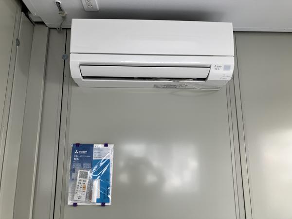 埼玉県本庄店/展示場の中古ユニットハウス・プレハブ・コンテナハウスCT-41J(2.16坪)の各設備のエアコン