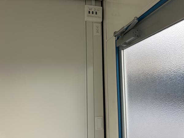 茨城県土浦出張所/展示場の新棟ユニットハウス・プレハブ・コンテナハウス47MSL(3.02坪)の各設備の分電盤