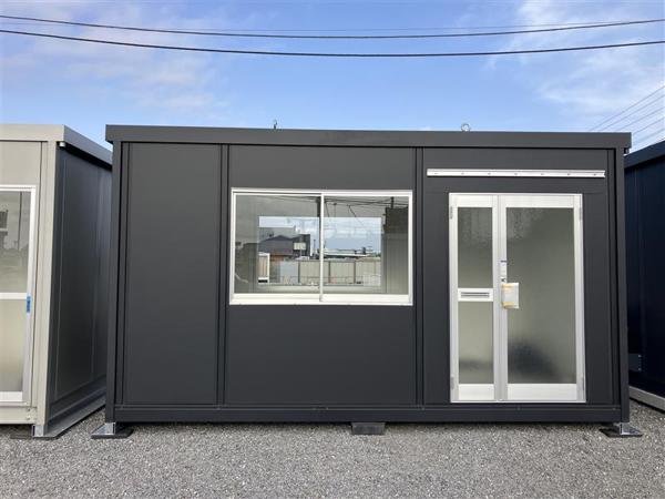 茨城県土浦出張所/展示場の新棟ユニットハウス・プレハブ・コンテナハウス47MSL(3.02坪)の本体の外観