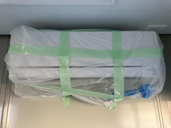 埼玉県川越店/展示場の中古ユニットハウス・プレハブ・コンテナハウスCT-32J(2.16坪)の各設備のエアコン