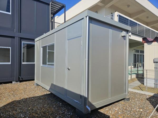 北海道札幌店/展示場の新棟ユニットハウス・プレハブ・コンテナハウス47MSL(3.02坪)の本体の外観