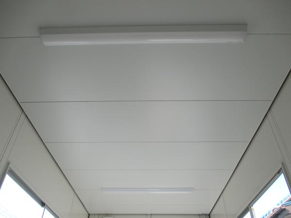 埼玉県加須店/展示場の新棟ユニットハウス・プレハブ・コンテナハウス47MSL(3.02坪)の各設備の照明器具