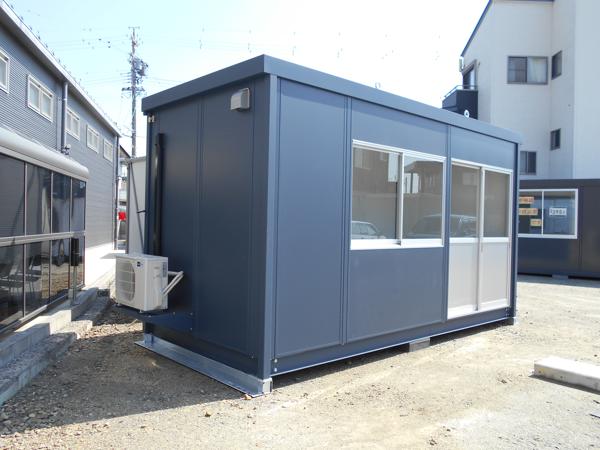 愛知県碧南店/展示場の新棟ユニットハウス・プレハブ・コンテナハウス47MSL(3.02坪)の本体の外観