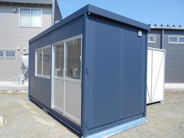 愛知県碧南店/展示場の新棟ユニットハウス・プレハブ・コンテナハウス47MSL(3.02坪)の本体の外観