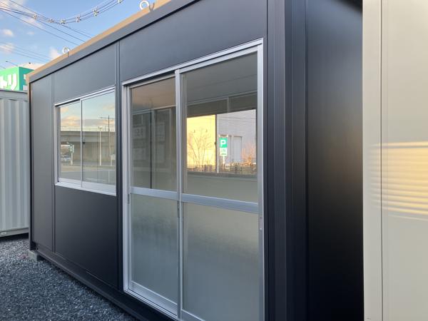 宮城県石巻店/展示場の新棟ユニットハウス・プレハブ・コンテナハウス47MSL(3.02坪)の本体の外観