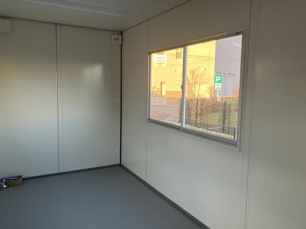 宮城県石巻店/展示場の新棟ユニットハウス・プレハブ・コンテナハウス47MSL(3.02坪)の本体の内観
