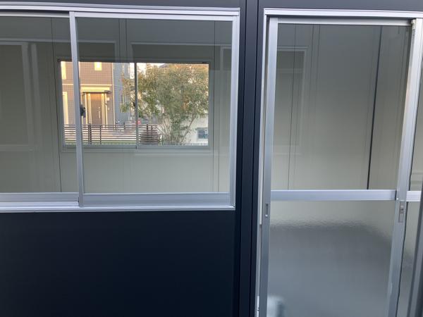 宮城県石巻店/展示場の新棟ユニットハウス・プレハブ・コンテナハウス47MSL(3.02坪)の本体の外観