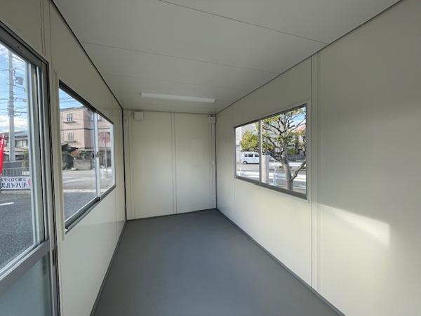 兵庫県伊丹店/展示場の新棟ユニットハウス・プレハブ・コンテナハウス47MSL(3.02坪)の本体の内観