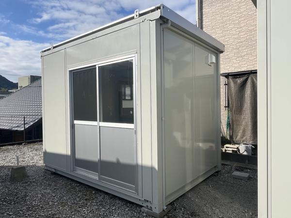長崎県長崎店/展示場の中古ユニットハウス・プレハブ・コンテナハウスCT-32J(2.16坪)の本体の外観