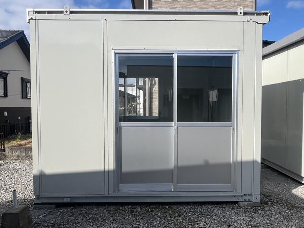 長崎県長崎店/展示場の中古ユニットハウス・プレハブ・コンテナハウスCT-32J(2.16坪)の本体の外観