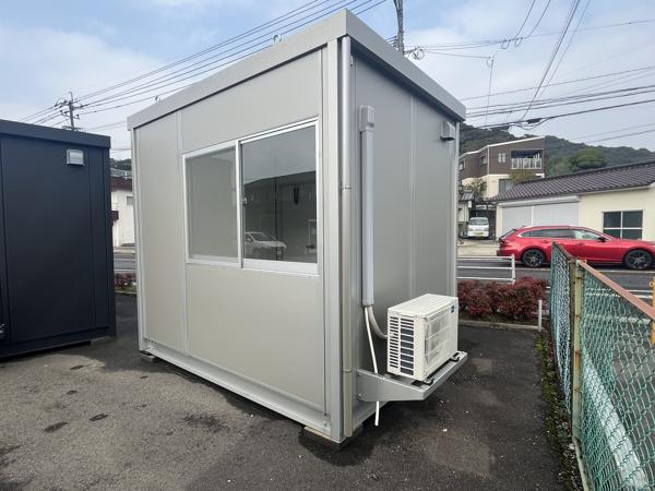 長崎県長崎店/展示場の新棟ユニットハウス・プレハブ・コンテナハウス29MSL(1.84坪)の本体の外観