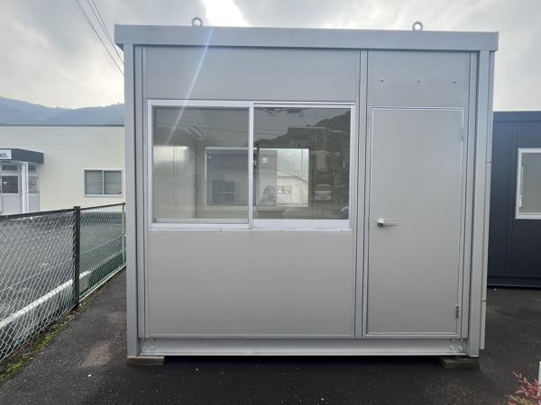 長崎県長崎店/展示場の新棟ユニットハウス・プレハブ・コンテナハウス29MSL(1.84坪)の本体の外観