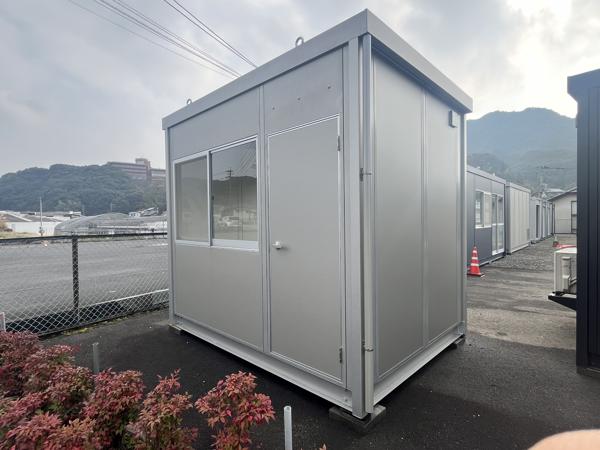 長崎県長崎店/展示場の新棟ユニットハウス・プレハブ・コンテナハウス29MSL(1.84坪)の本体の外観
