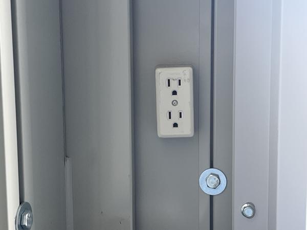 長崎県長崎店/展示場の中古ユニットハウス・プレハブ・コンテナハウスCT-41JG(2.83坪)の各設備のコンセント