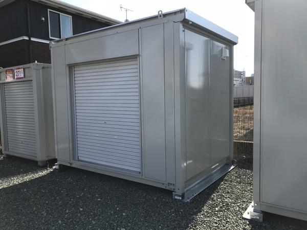 熊本県熊本出張所/熊本菊陽総合展示場の中古ユニットハウス・プレハブ・コンテナハウスCT-32J(2.16坪)の本体の外観