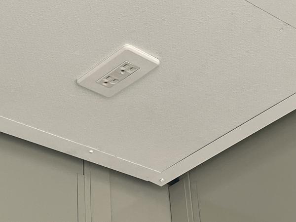 神奈川県厚木店/展示場の中古ユニットハウス・プレハブ・コンテナハウスCT-41J(2.83坪)の各設備のコンセント