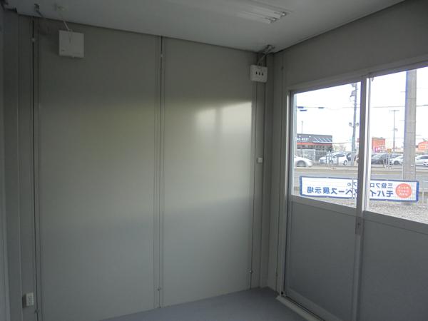 宮城県大崎店/展示場の中古ユニットハウス・プレハブ・コンテナハウスCT-32J(2.16坪)の本体の内観