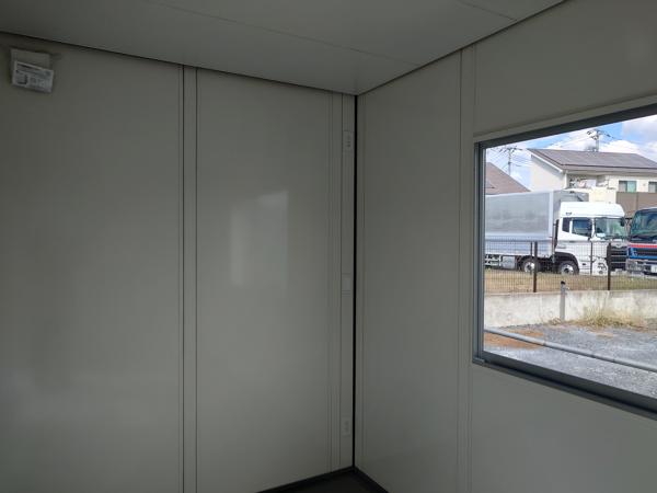 栃木県小山店/展示場の新棟ユニットハウス・プレハブ・コンテナハウス38MSL(2.43坪)の本体の内観
