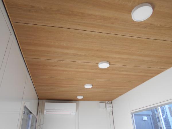 宮城県仙台茂庭店/展示場の新棟ユニットハウス・プレハブ・コンテナハウス47MSL(3.02坪)の本体の内観