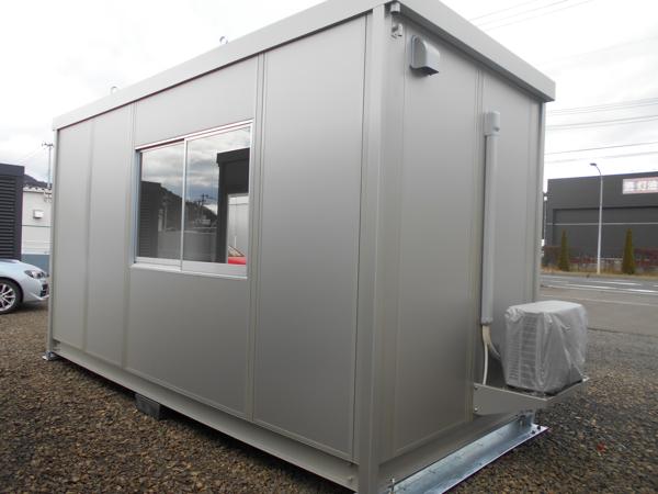 宮城県仙台茂庭店/展示場の新棟ユニットハウス・プレハブ・コンテナハウス47MSL(3.02坪)の本体の外観