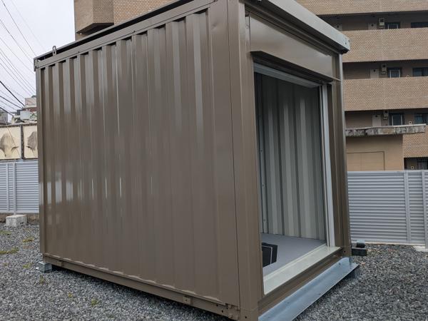 栃木県宇都宮戸祭店/展示場の中古ユニットハウス・プレハブ・コンテナハウスCT-32JG(2.16坪)の本体の外観