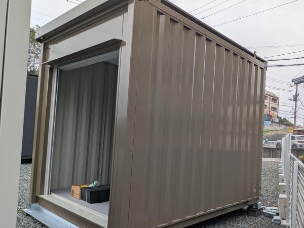 栃木県宇都宮戸祭店/展示場の中古ユニットハウス・プレハブ・コンテナハウスCT-32JG(2.16坪)の本体の外観