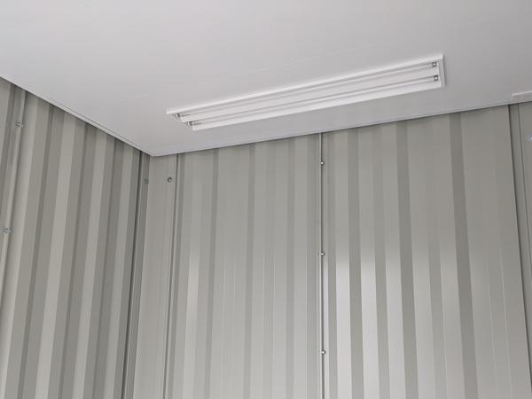 栃木県宇都宮戸祭店/展示場の中古ユニットハウス・プレハブ・コンテナハウスCT-32JG(2.16坪)の各設備の照明器具