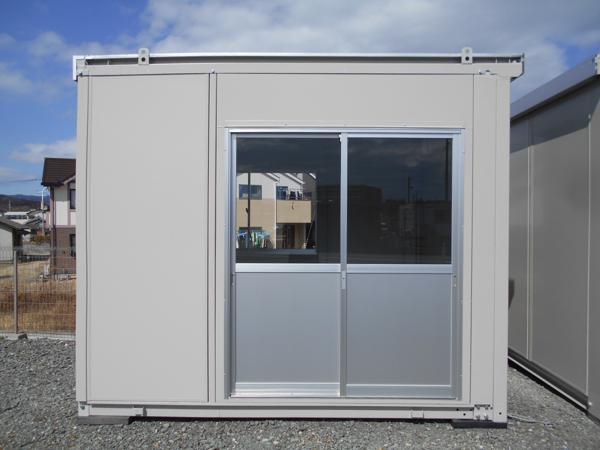 福島県いわき四倉店/展示場の中古ユニットハウス・プレハブ・コンテナハウスCT-32J(2.16坪)の本体の外観