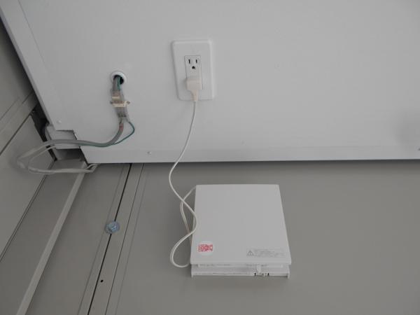 福島県いわき四倉店/展示場の中古ユニットハウス・プレハブ・コンテナハウスCT-41J(2.83坪)の各設備の換気扇