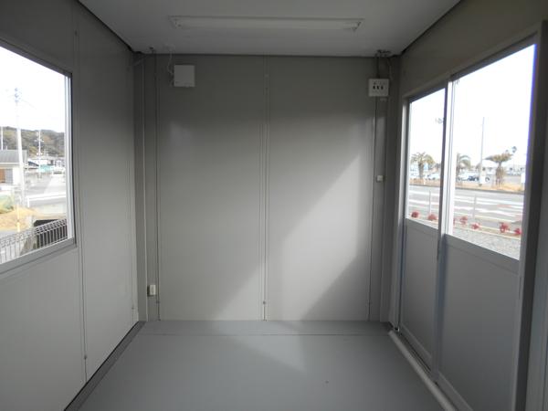 福島県いわき四倉店/展示場の中古ユニットハウス・プレハブ・コンテナハウスCT-41J(2.83坪)の本体の内観