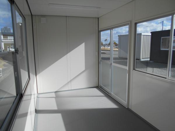 福島県いわき四倉店/展示場の新棟ユニットハウス・プレハブ・コンテナハウス47MSL(3.02坪)の本体の内観