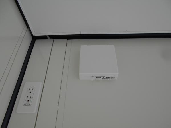 福島県いわき四倉店/展示場の新棟ユニットハウス・プレハブ・コンテナハウス47MSL(3.02坪)の各設備の給気口