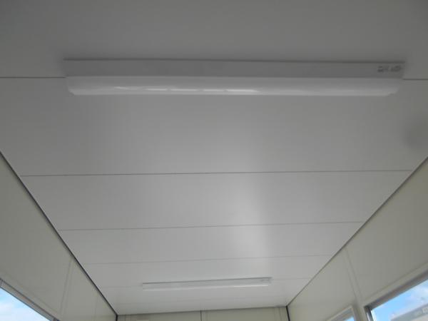 福島県いわき四倉店/展示場の新棟ユニットハウス・プレハブ・コンテナハウス38MSL(2.43坪)の各設備の照明器具