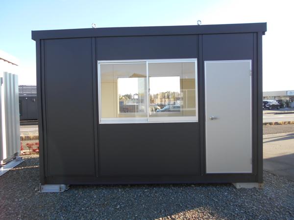 福島県いわき四倉店/展示場の新棟ユニットハウス・プレハブ・コンテナハウス38MSL(2.43坪)の本体の外観