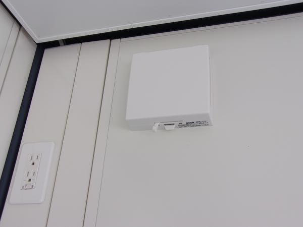 福島県白河店/展示場の新棟ユニットハウス・プレハブ・コンテナハウス47MSL(3.02坪)の各設備の給気口