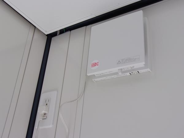 福島県白河店/展示場の新棟ユニットハウス・プレハブ・コンテナハウス47MSL(3.02坪)の各設備の換気扇