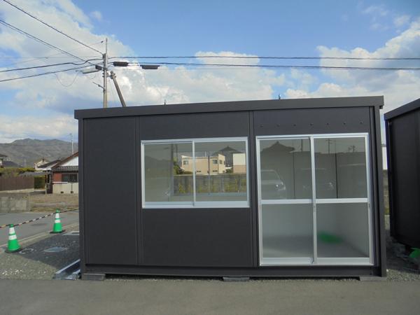 山口県山口出張所/総合展示場の新棟ユニットハウス・プレハブ・コンテナハウス47MSL(3.02坪)の本体の外観