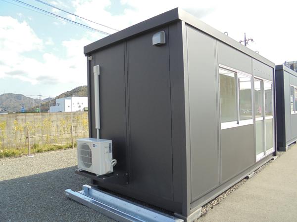 山口県山口出張所/総合展示場の新棟ユニットハウス・プレハブ・コンテナハウス47MSL(3.02坪)の本体の外観
