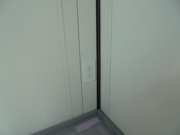 山口県山口出張所/総合展示場の新棟ユニットハウス・プレハブ・コンテナハウス47MSL(3.02坪)の各設備のコンセント