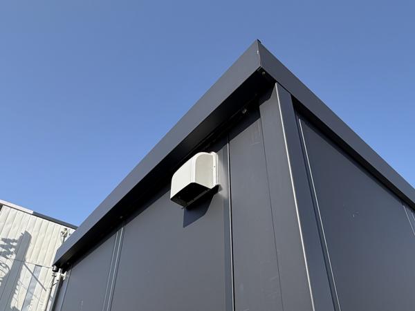静岡県富士店/展示場の新棟ユニットハウス・プレハブ・コンテナハウス47MSL(3.02坪)の本体の外観