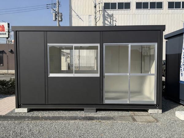 静岡県富士店/展示場の新棟ユニットハウス・プレハブ・コンテナハウス47MSL(3.02坪)の本体の外観