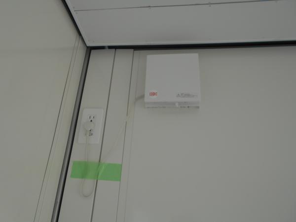 福島県福島店/展示場の新棟ユニットハウス・プレハブ・コンテナハウス29MSL(1.84坪)の各設備の換気扇