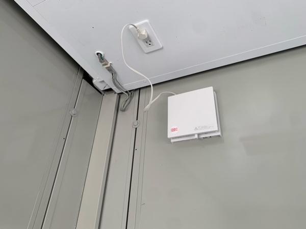 栃木県宇都宮戸祭店/展示場の中古ユニットハウス・プレハブ・コンテナハウスCT-32J(2.16坪)の各設備の換気扇