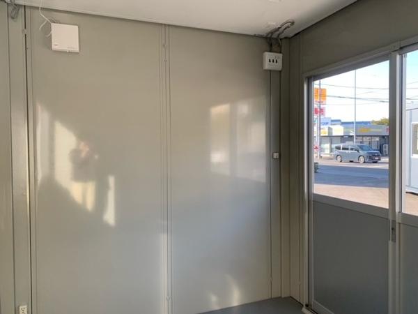 栃木県宇都宮戸祭店/展示場の中古ユニットハウス・プレハブ・コンテナハウスCT-32J(2.16坪)の本体の内観