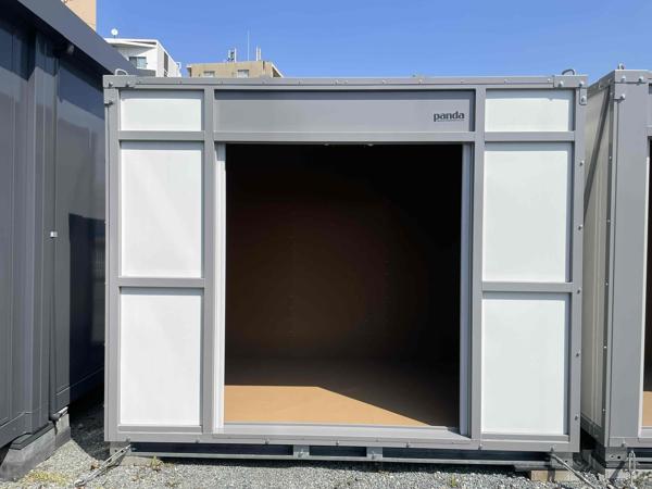熊本県熊本店/展示場の新棟ユニットハウス・プレハブ・コンテナハウスPanda3.0 PS3K(1.60坪)の本体の外観