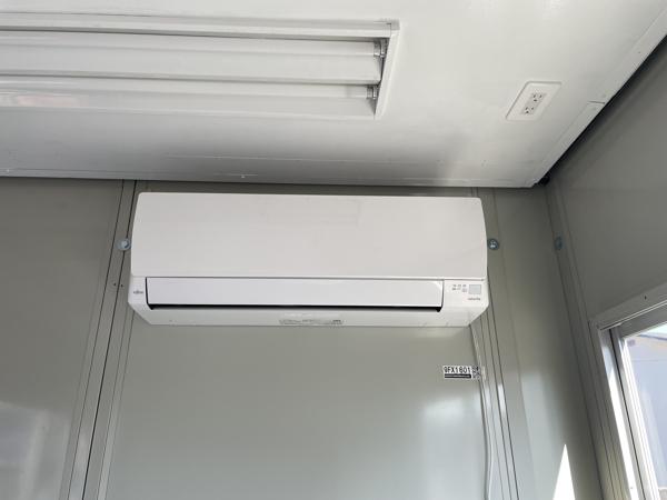 熊本県熊本店/展示場の中古ユニットハウス・プレハブ・コンテナハウスCT-32J(2.16坪)の各設備のエアコン